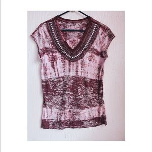 Awake Couture V Neck Top